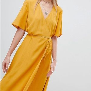 New Look Midi Wrap Dress
